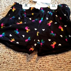 💥NEW Justice sz 12 unicorn shorts
